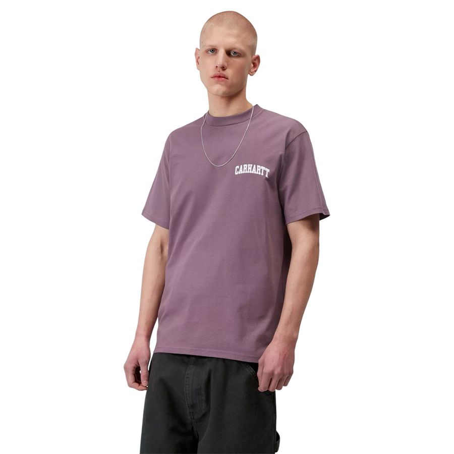 S S University Script T-Shirt a maniche corte da uomo Carhartt WIP | I0361103BSXX